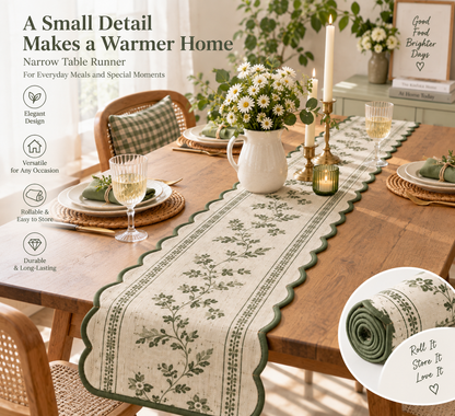 Rollable Narrow Table Runner