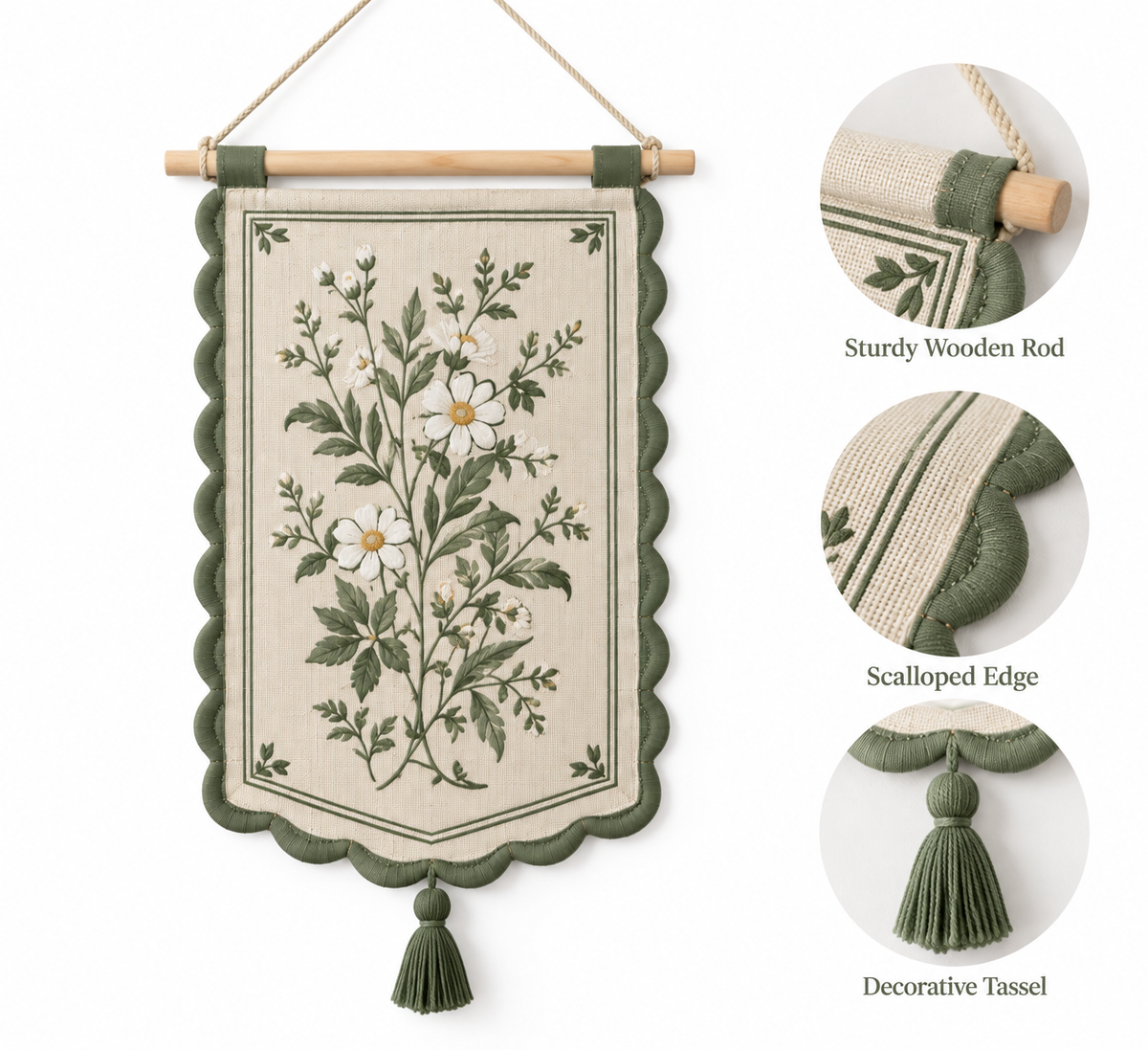 Small Fabric Wall Banner