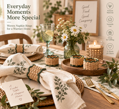 Woven Napkin Rings