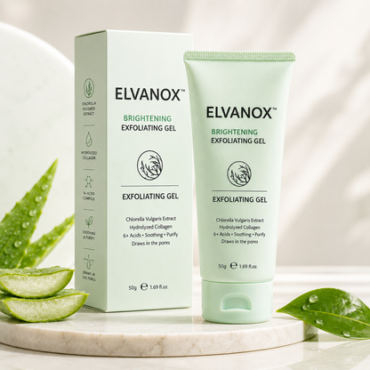 ELVANOX™ Face & Body Soft Peel Glow Reset Gel