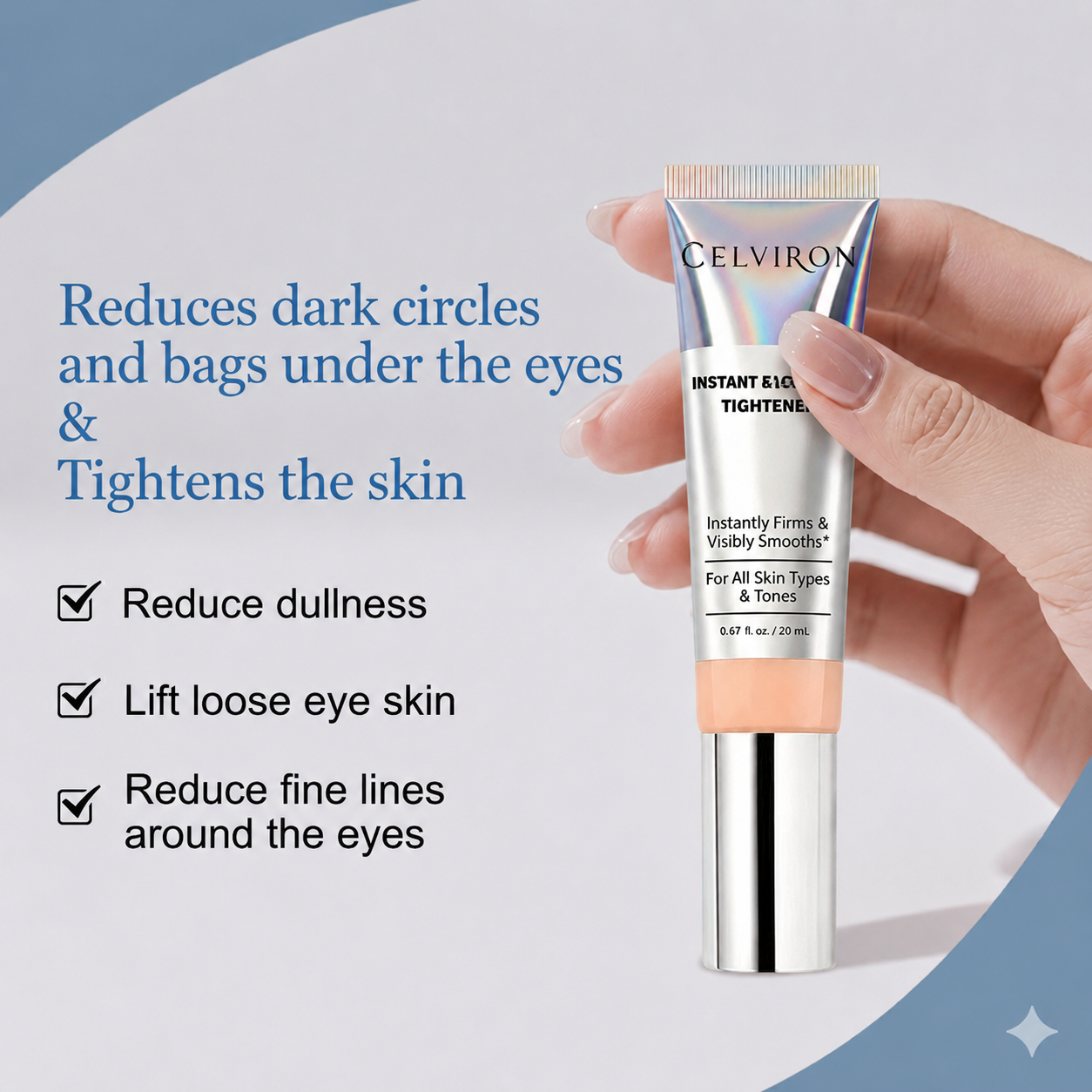 Celviron™ Instant Face Temporary Tightener – Instant visible results in 60 seconds