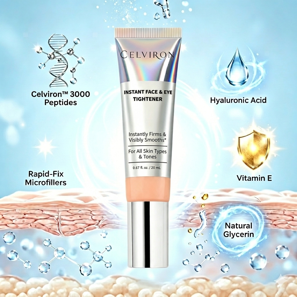 Celviron™ Instant Face Temporary Tightener – Instant visible results in 60 seconds